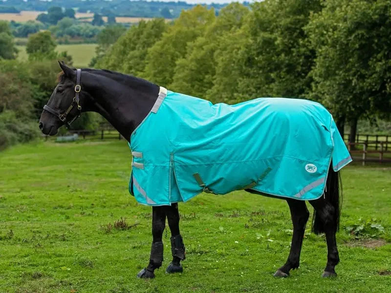 100g Lightweight Horse Turnout Rug - Dual Use - Mint - Swish Equestrian Ireland