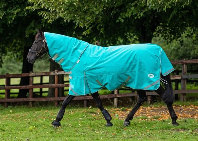 100g Lightweight Horse Turnout Rug - Dual Use - Mint - Swish Equestrian Ireland