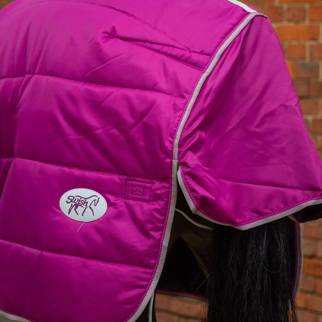 50g Lightweight Horse Stable Rug - Mulberry - Swish Equestrian Ireland