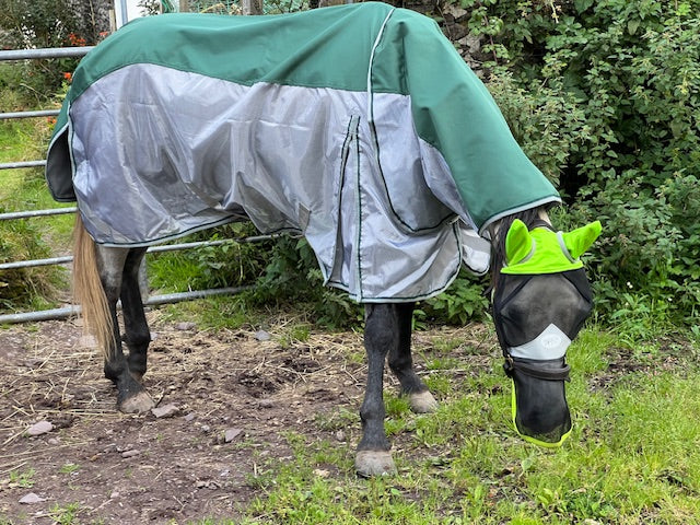 Fly Mask Hi-Viz Yellow