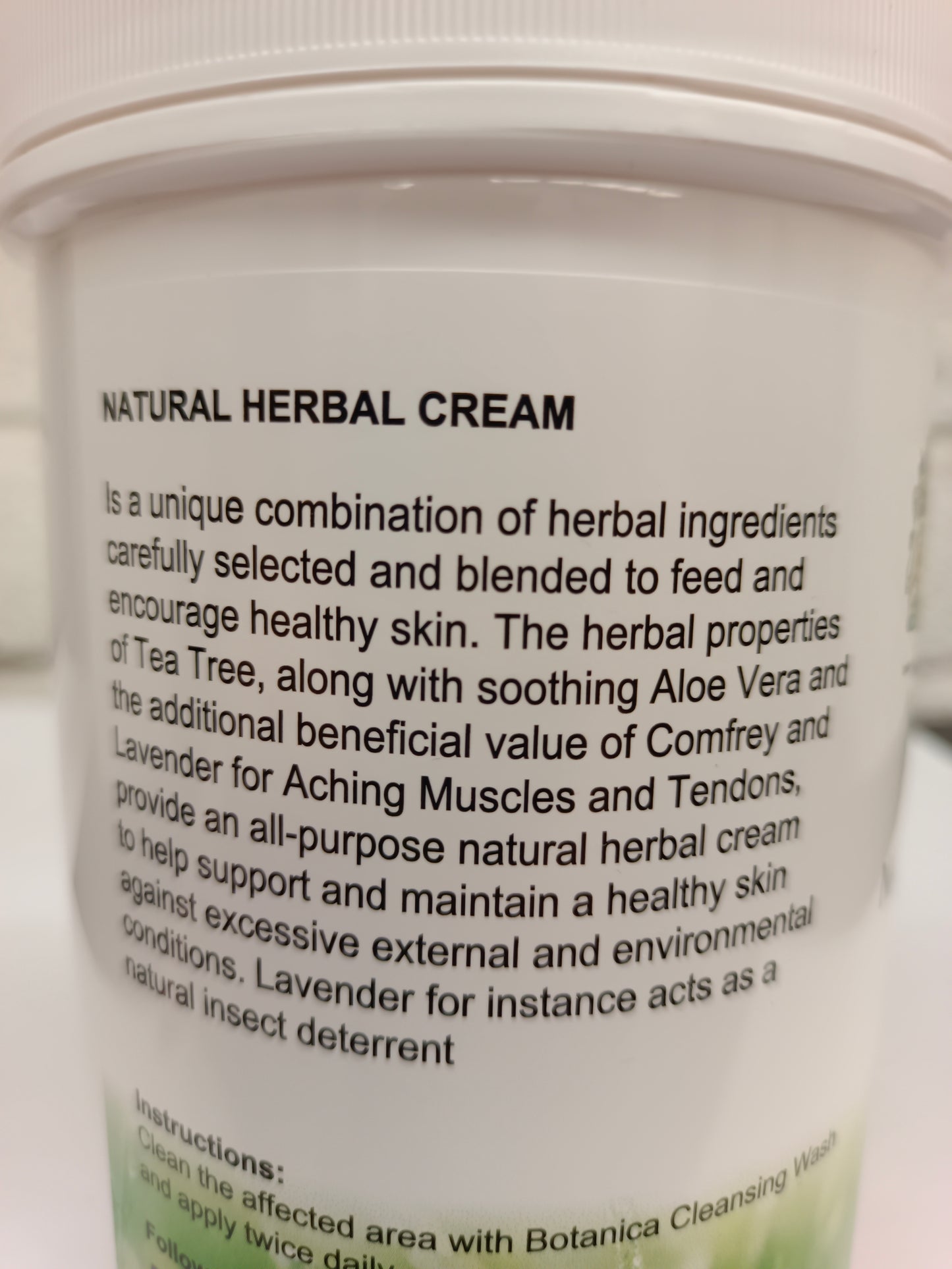 Botanica Natural Herbal Cream 500ml Pump