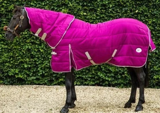 100g lightweight Horse Stable Rug - Dual Use - Mulberry - Swish Equestrian Ireland