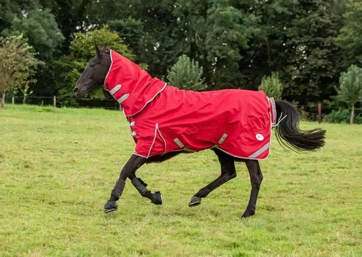 100g Turnout Rug Red Swish Equestrian Ireland Swish Equestrian