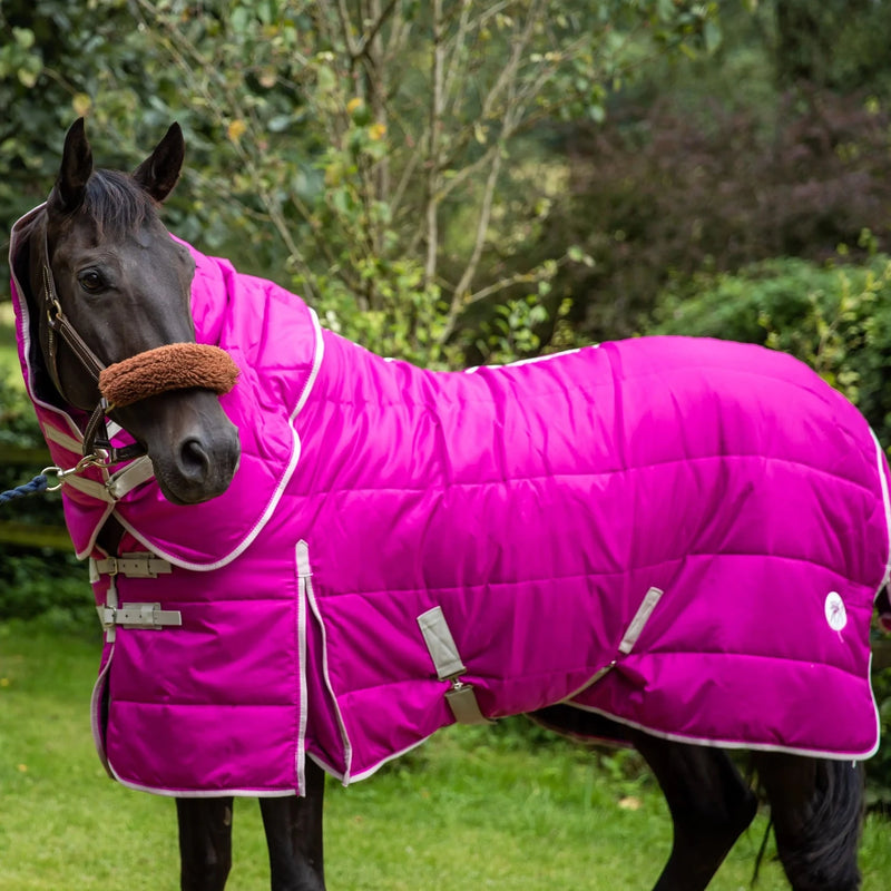 200g Medium Weight Horse Stable Rug - Mulberry - Swish Equestrian Ireland