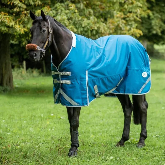 100g Lightweight Horse Turnout Rug - Dual Use - Turquoise - Swish Equestrian Ireland