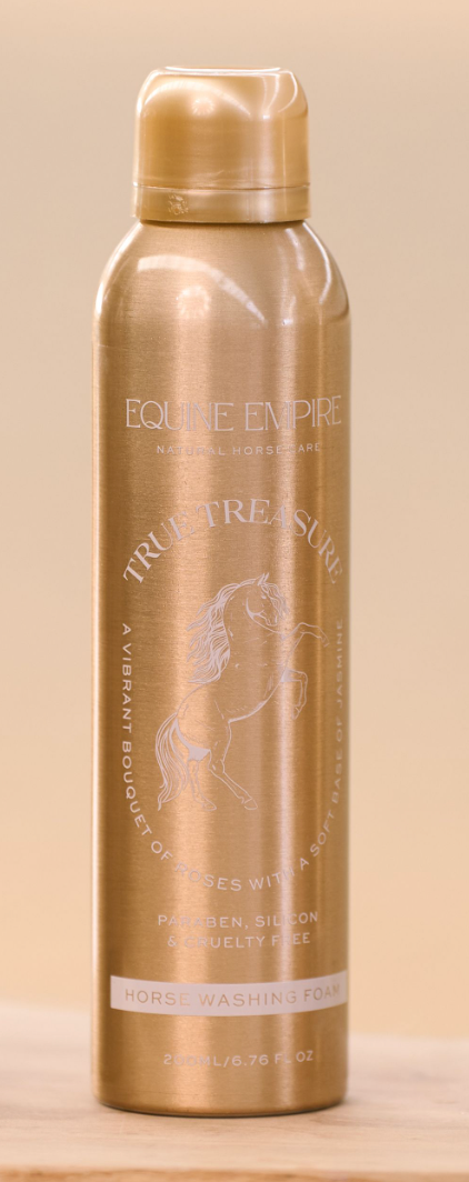 Glamorous True Treasure horse shower foam