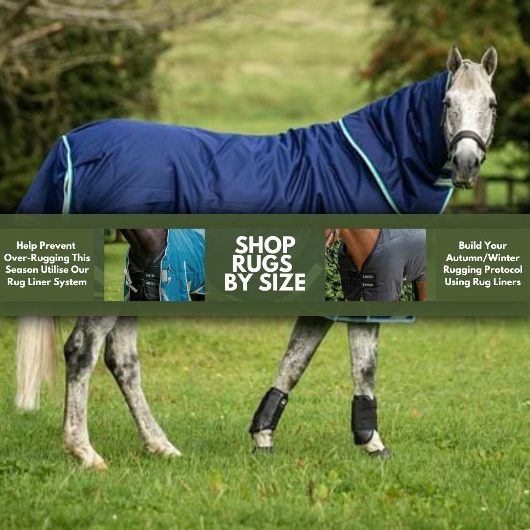 Shop horse rugs by size
