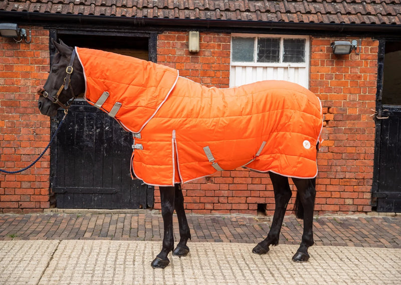 50g Lightweight Horse Stable Rug - Orange - Swish Equestrian Ireland