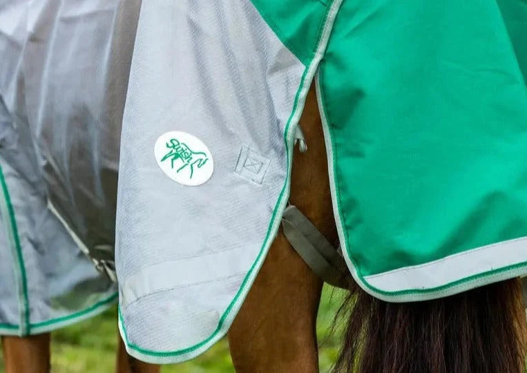 FLY Combination Horse Turnout Rug - Dual Use - Green - Swish Equestrian Ireland
