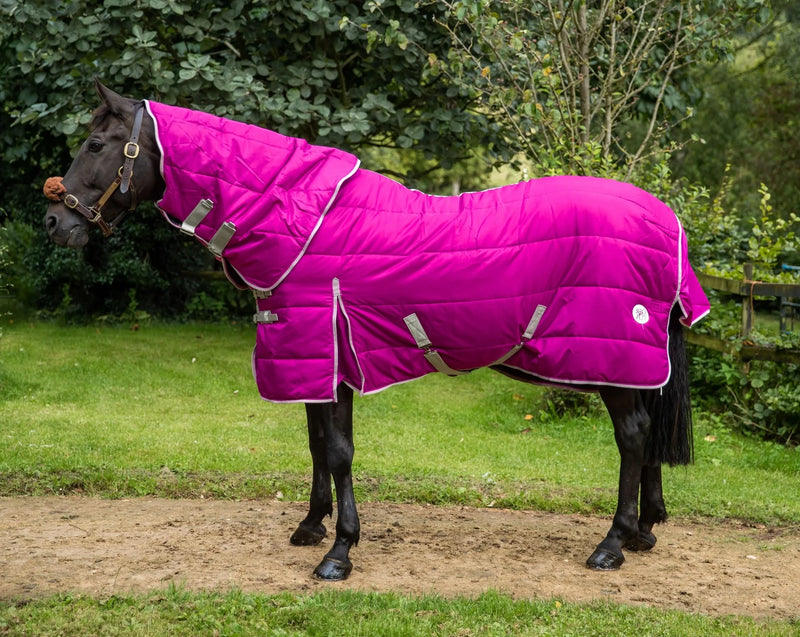 100g lightweight Horse Stable Rug - Dual Use - Mulberry - Swish Equestrian Ireland